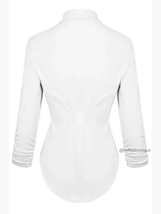 Casual Work Blazer Jacket High Low Tailored Design Professional Office Wear - Picture 2 of 7
